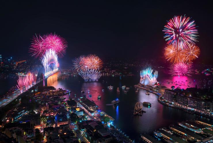Silvester, Sydney Harbour, New South Wales © Destination NSW Silvester, Sydney Harbour, New South Wales © Destination NSW
