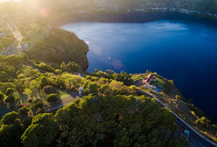 Blue Lake, Mount Gambier, Südaustralien © Ockert le Roux Blue Lake, Mount Gambier, Südaustralien © Ockert le Roux