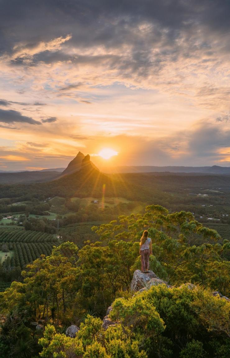 Glass House Mountains, Sunshine Coast, Queensland © Tourism and Events Queensland Glass House Mountains, Sunshine Coast, Queensland © Tourism and Events Queensland