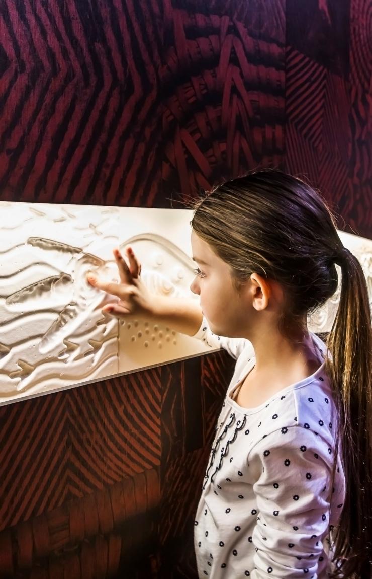 First Peoples – Bunjilaka Aboriginal Cultural Centre, Melbourne Museum, Melbourne, Victoria © Visit Victoria First Peoples – Bunjilaka Aboriginal Cultural Centre, Melbourne Museum, Melbourne, Victoria © Visit Victoria