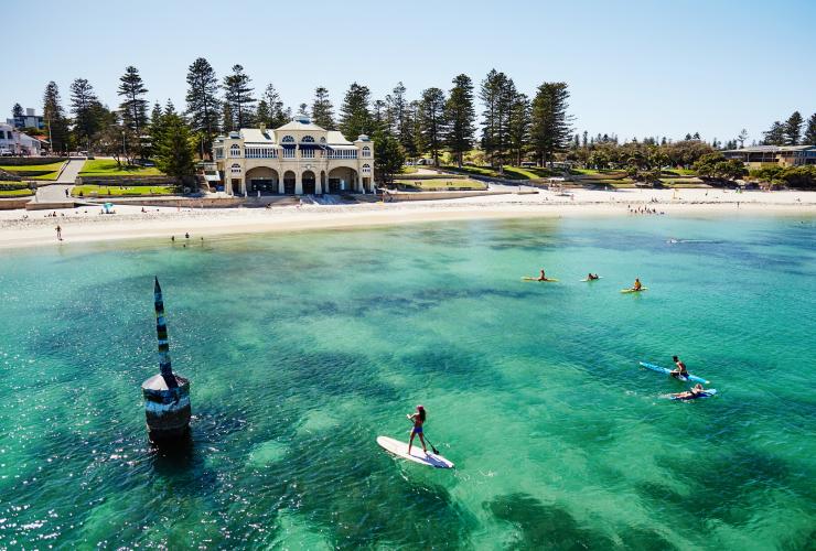 Luftaufnahme von Cottesloe Beach, Perth, Westaustralien © Tourism Western Australia Luftaufnahme von Cottesloe Beach, Perth, Westaustralien © Tourism Western Australia