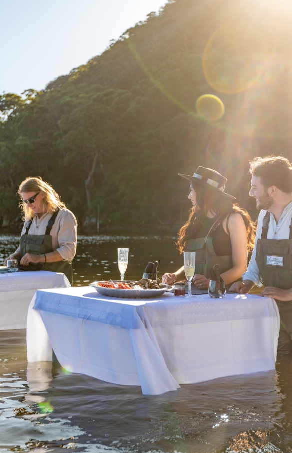 Sydney Oyster Farm Tours, Mooney Mooney, New South Wales © Tourism Australia