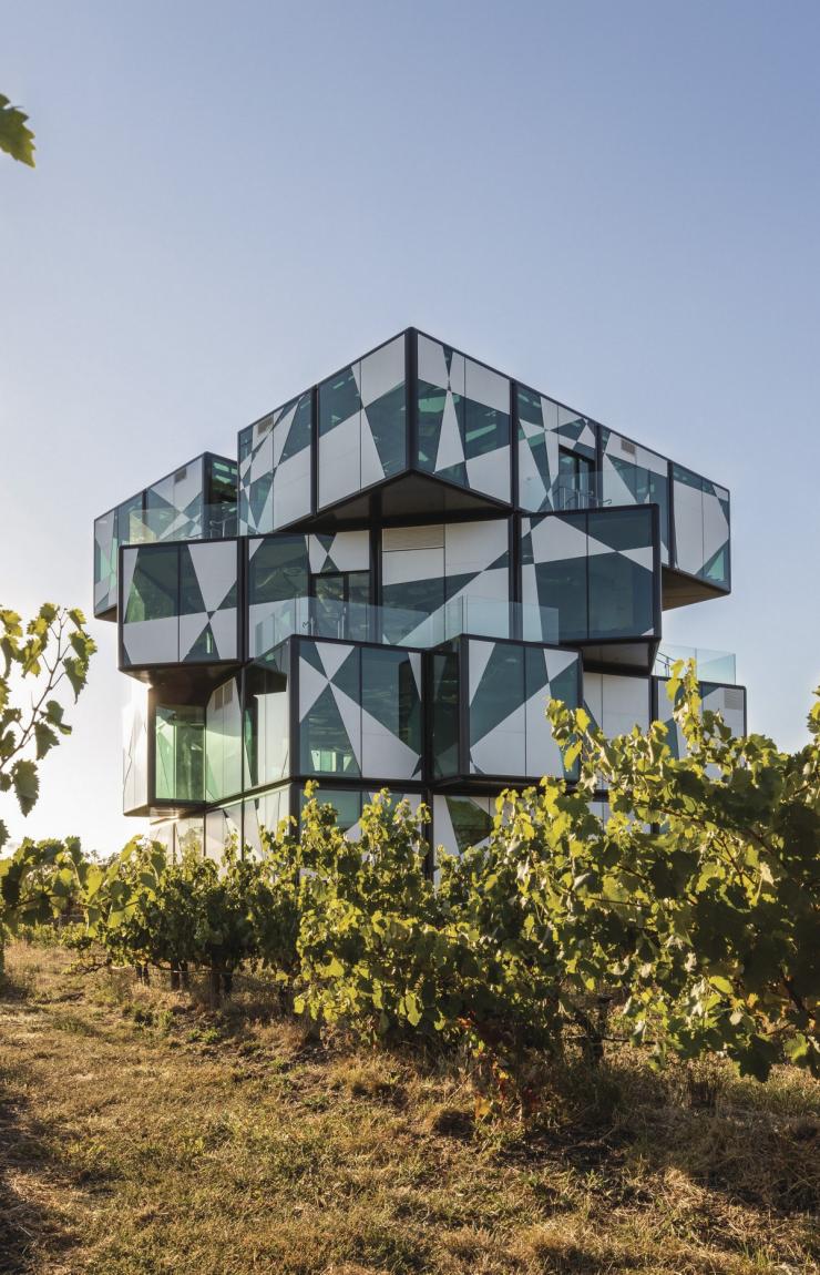 The d'Arenberg Cube, McLaren Vale, Südaustralien © d'Arenberg Pty Ltd The d'Arenberg Cube, McLaren Vale, Südaustralien © d'Arenberg Pty Ltd