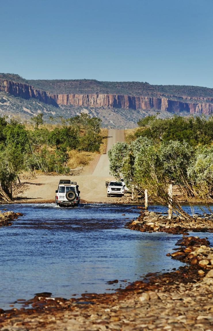 Pentecost River Crossing, Gibb River Road, Westaustralien © Tourism Western Australia  Pentecost River Crossing, Gibb River Road, Westaustralien © Tourism Western Australia