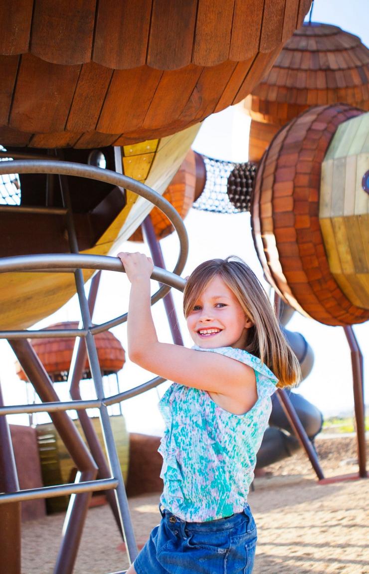 Pod Playground, National Arboretum Canberra, Australian Capital Territory © VisitCanberra Pod Playground, National Arboretum Canberra, Australian Capital Territory © VisitCanberra