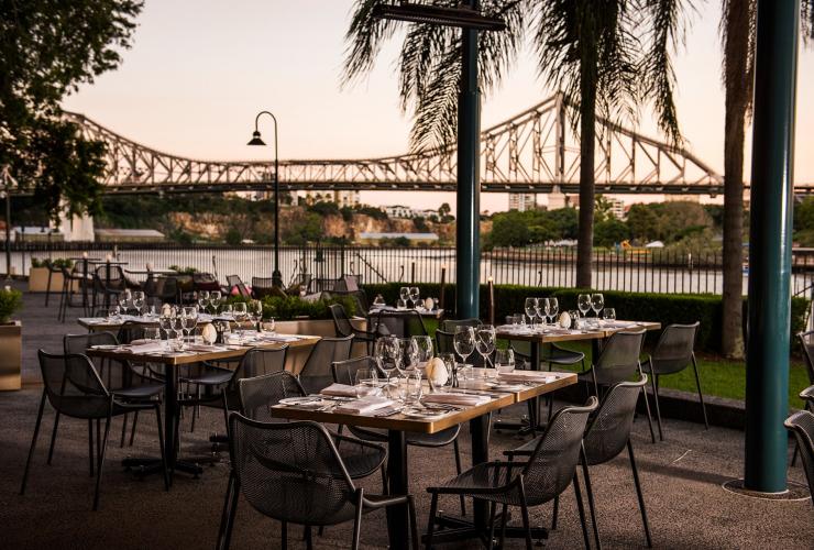 Sunset at Patina restaurant in Brisbane © Brisbane Marketing Sunset at Patina restaurant in Brisbane © Brisbane Marketing