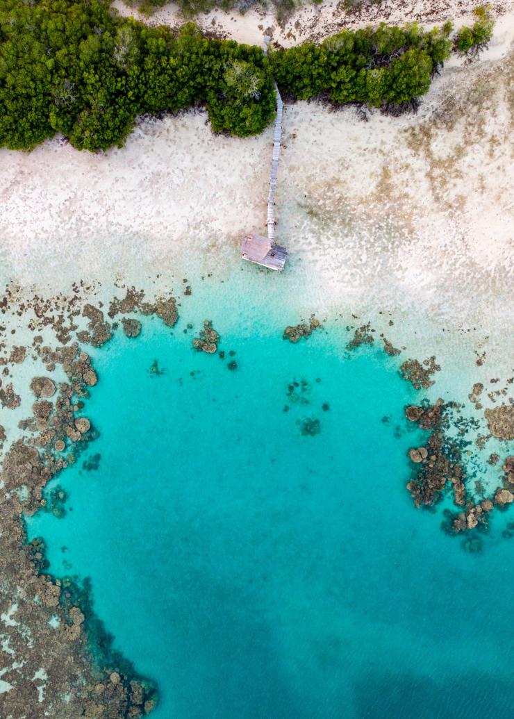 Aerial shot of Haggerstone Island, Queensland © Tourism and Events Queensland Aerial shot of Haggerstone Island, Queensland © Tourism and Events Queensland