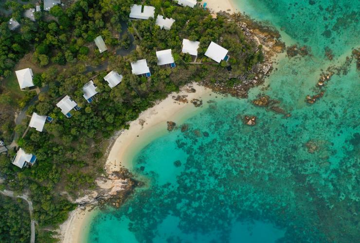 Aerial view of Lizard Island Resort, Lizard Island, Queensland © Tourism and Events Queensland Aerial view of Lizard Island Resort, Lizard Island, Queensland © Tourism and Events Queensland