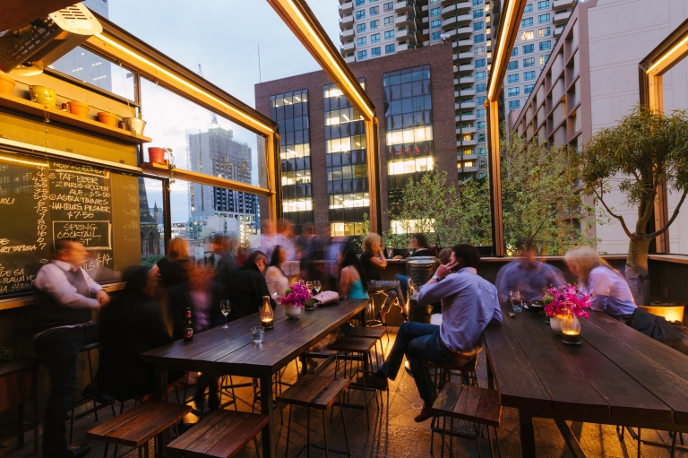 Bomba Tapas Bar and Rooftop, Melbourne, Victoria © Roberto Seba Bomba Tapas Bar and Rooftop, Melbourne, Victoria © Roberto Seba