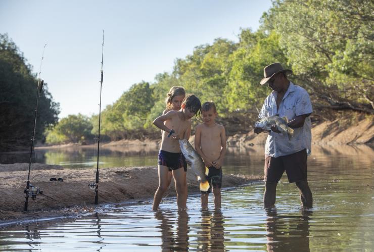 Oongkalkada Wilderness Camp, Udialla Springs, WA © James Fisher, Tourism Australia Oongkalkada Wilderness Camp, Udialla Springs, WA © James Fisher, Tourism Australia