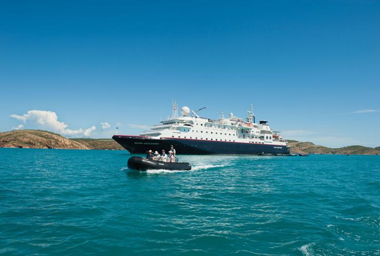 Silversea Cruises, Kimberley, NT © NT Photo Silversea Cruises Silversea Cruises, Kimberley, NT © NT Photo Silversea Cruises