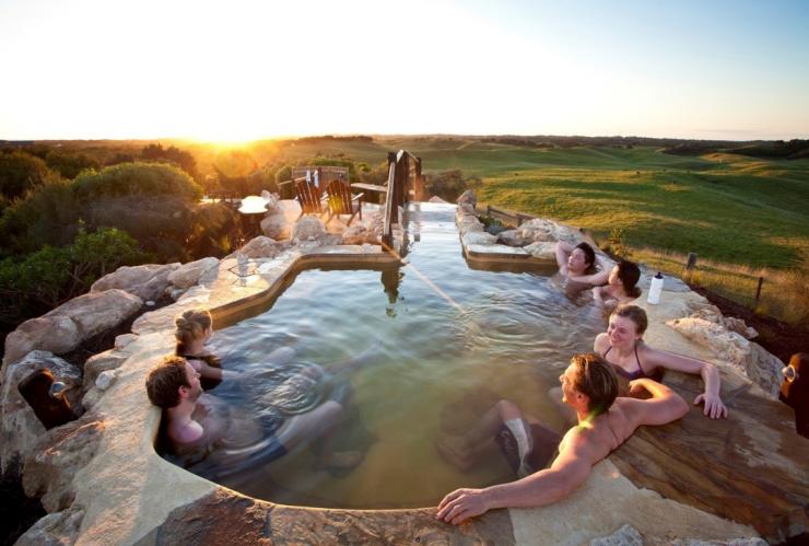 Peninsula Hot Springs Hill Top Pool, Mornington Peninsula, VIC © Peninsula Hot Springs Peninsula Hot Springs Hill Top Pool, Mornington Peninsula, VIC © Peninsula Hot Springs