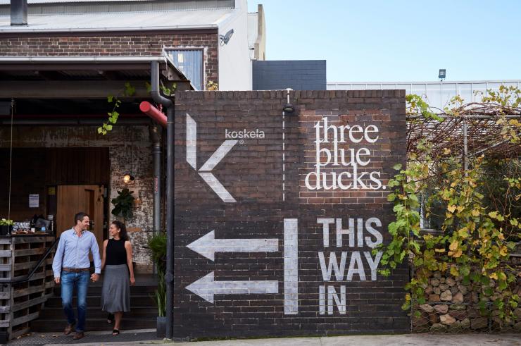 Three Blue Ducks, Rosebery, New South Wales © Destination NSW Three Blue Ducks, Rosebery, New South Wales © Destination NSW