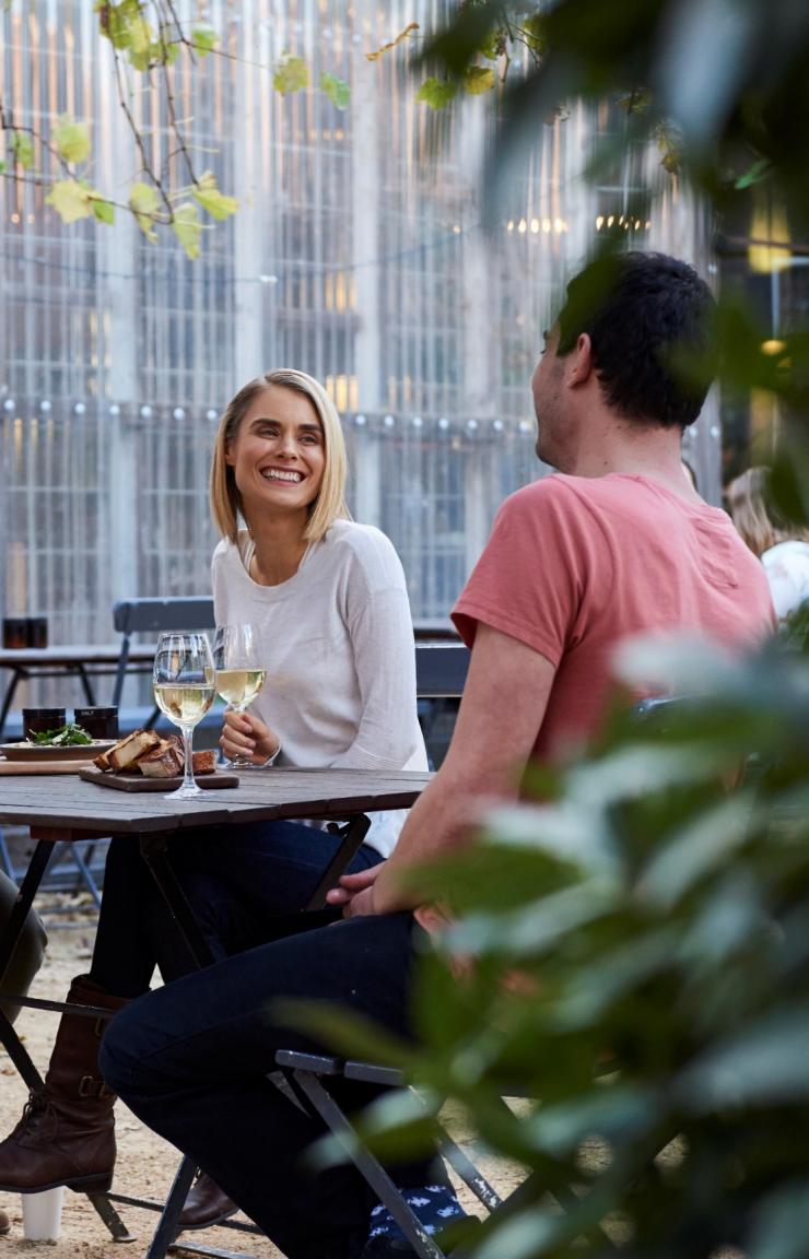 Friends having brunch at Three Blue Ducks, Rosebery New South Wales © Destination NSW Friends having brunch at Three Blue Ducks, Rosebery New South Wales © Destination NSW