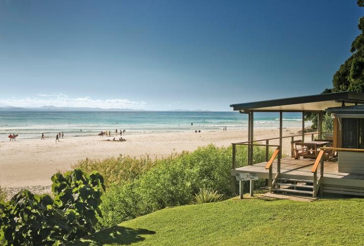 Imeson Cottage, Clarkes Beach Cottages, Byron Bay, NSW © David Young, National Parks and Wildlife Service Imeson Cottage, Clarkes Beach Cottages, Byron Bay, NSW © David Young, National Parks and Wildlife Service