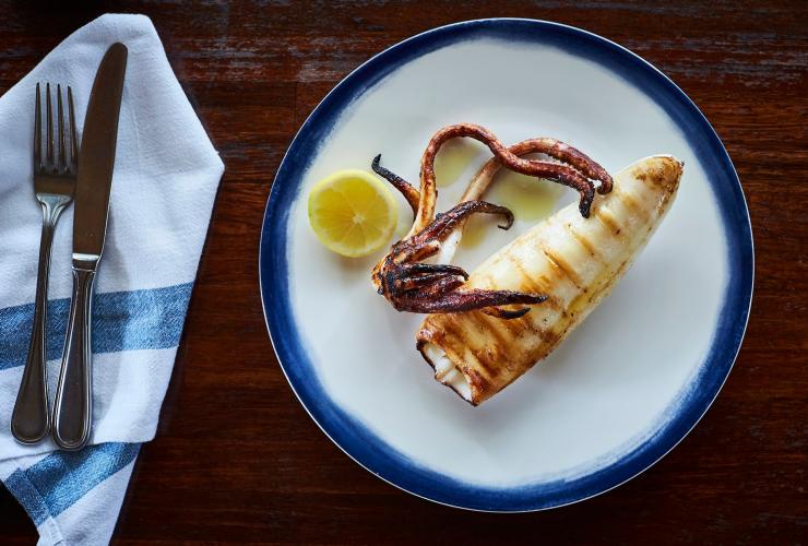 Octopus dish at A La Grecque in Aireys Inlet © Luis Ferreiro Octopus dish at A La Grecque in Aireys Inlet © Luis Ferreiro