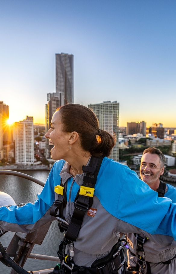 Story Bridge Adventure Climb, Brisbane, Queensland © Tourism Australia