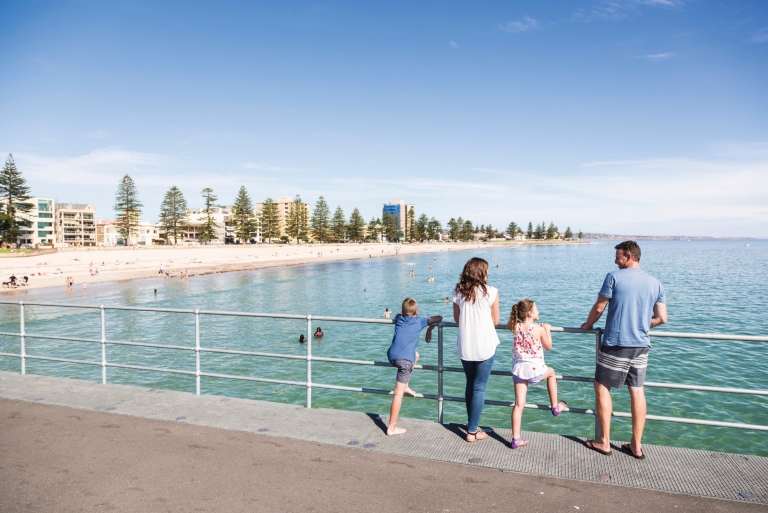 Glenelg Beach, Adelaide, South Australia © South Australian Tourism Commission Glenelg Beach, Adelaide, South Australia © South Australian Tourism Commission