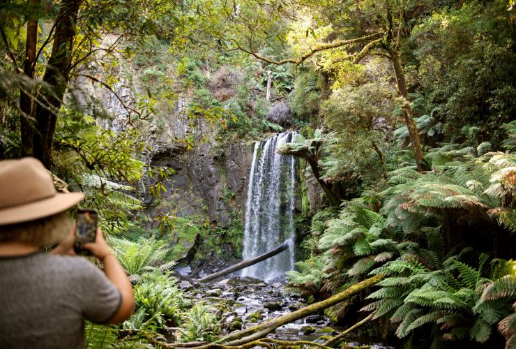 Hopetoun Falls, The Otways, Victoria © Visit Victoria Hopetoun Falls, The Otways, Victoria © Visit Victoria
