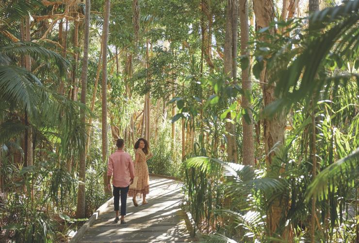 Rainforest walk at Crystalbrook Byron in Byron Bay © Crystalbrook Byron Rainforest walk at Crystalbrook Byron in Byron Bay © Crystalbrook Byron