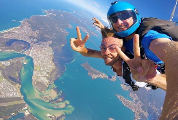 Skydive, Newcastle, NSW © Skydive Australia