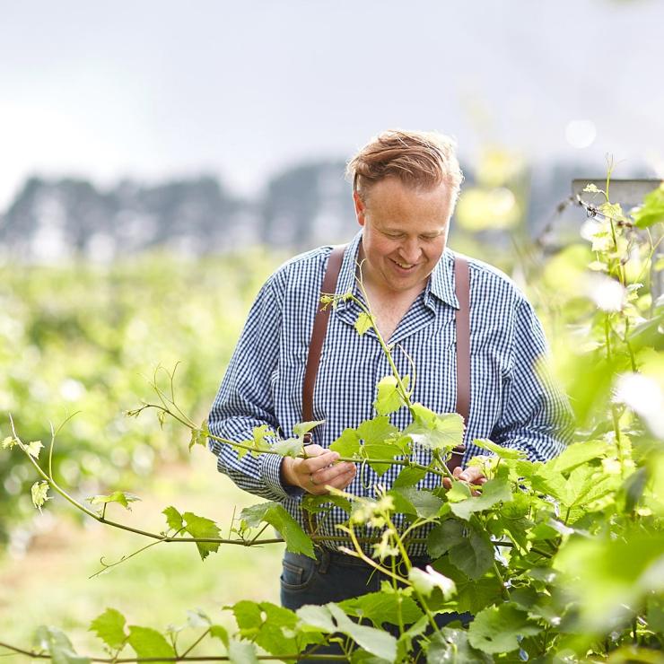 Winemaker at Lark Hill Winery in the Canberra Wine District © VisitCanberra Winemaker at Lark Hill Winery in the Canberra Wine District © VisitCanberra