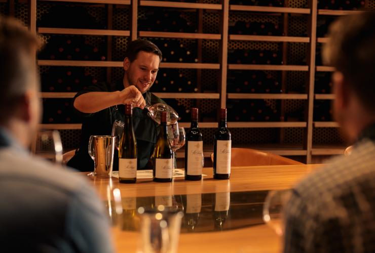 Wine tasting at St Hugo, Barossa Valley, SA © St Hugo Wine tasting at St Hugo, Barossa Valley, SA © St Hugo