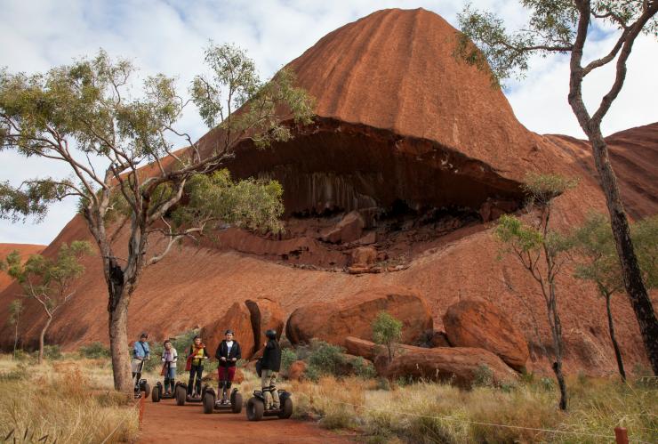 Segway tour, Uluru-Kata Tjuta National Park, NT © Tourism NT Segway tour, Uluru-Kata Tjuta National Park, NT © Tourism NT