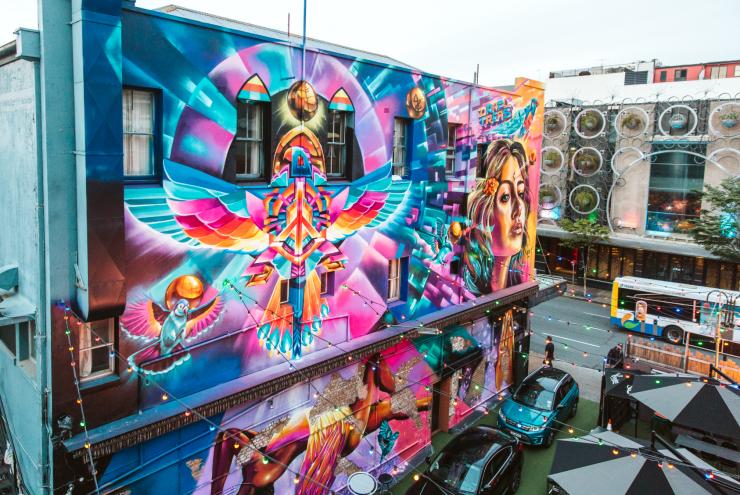 Brisbane Street Art Festival, Queensland © BSAF, Aimee Catt Brisbane Street Art Festival, Queensland © BSAF, Aimee Catt