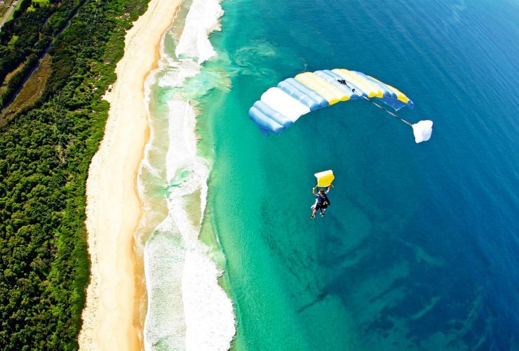 Skydiving at Cairns, QLD © Tourism and Events Queensland Skydiving at Cairns, QLD © Tourism and Events Queensland