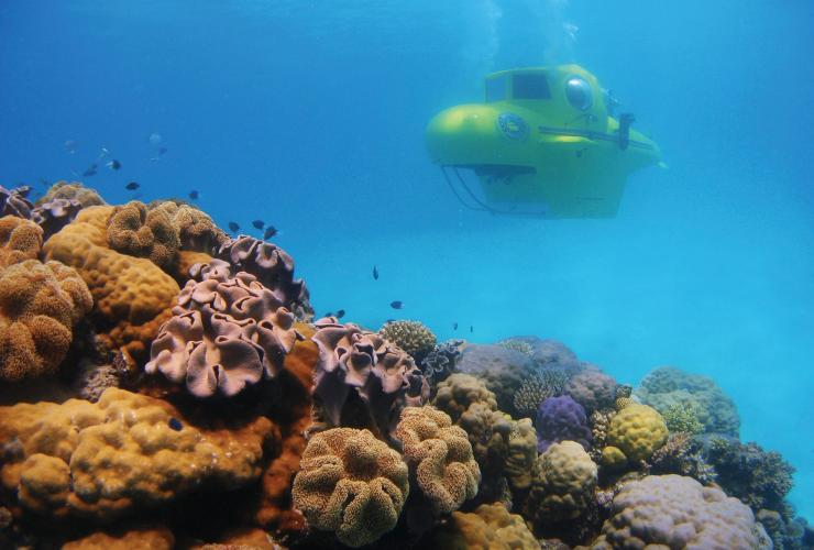 Great Barrier Reef Submarines, Great Barrier Reef, QLD © Tourism and Events Queensland Great Barrier Reef Submarines, Great Barrier Reef, QLD © Tourism and Events Queensland