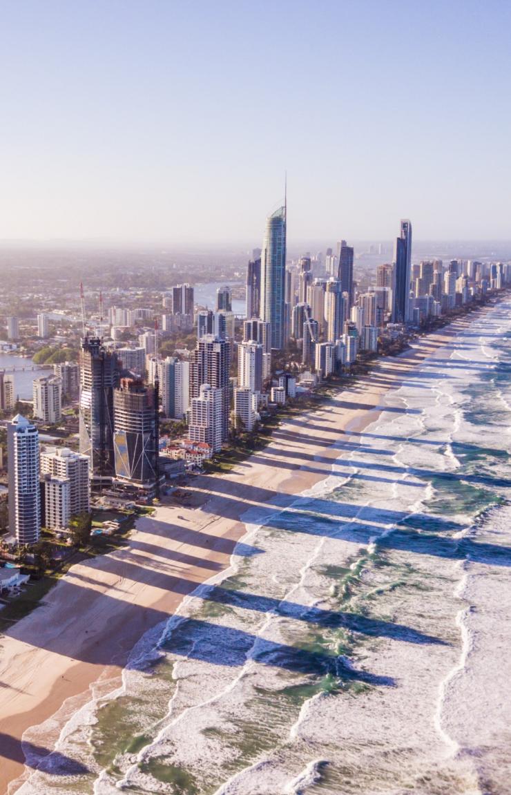 Aerial view of the Gold Coast skyline © Tourism Australia Aerial view of the Gold Coast skyline © Tourism Australia