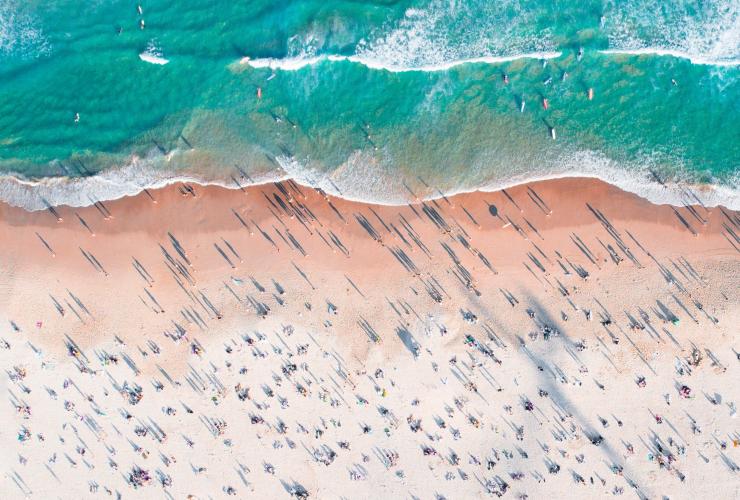 Aerial of Bondi Beach in Sydney © Adam Krowitz Aerial of Bondi Beach in Sydney © Adam Krowitz
