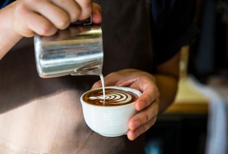 Baristas making coffee at Industry Beans Cafe © Josie Withers Photography Baristas making coffee at Industry Beans Cafe © Josie Withers Photography