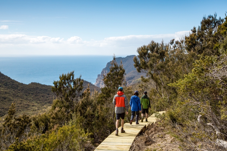 Three Capes Signature Walk, Tasman Peninsula, TAS © Tasmania Parks and Wildlife Service Three Capes Signature Walk, Tasman Peninsula, TAS © Tasmania Parks and Wildlife Service
