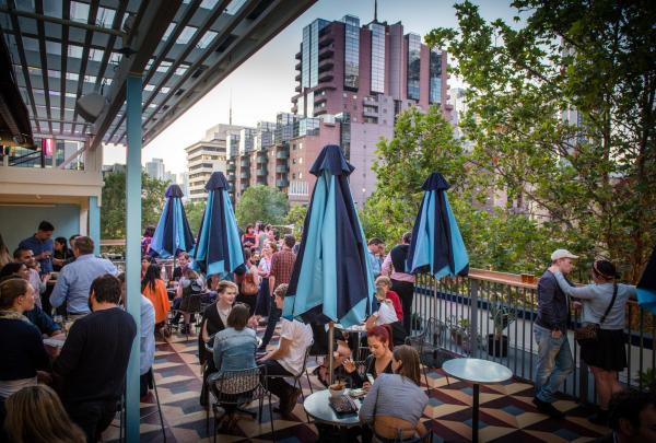 Good Heavens rooftop bar, Melbourne, VIC © Visit Victoria