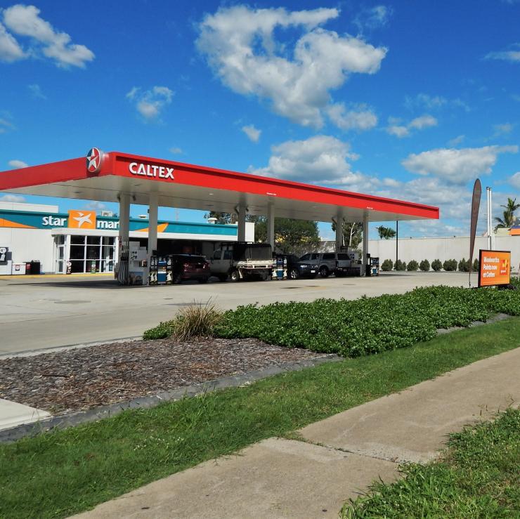 Caltex service station in Rockhampton © RegionalQueenslander / CC BY-SA Caltex service station in Rockhampton © RegionalQueenslander / CC BY-SA