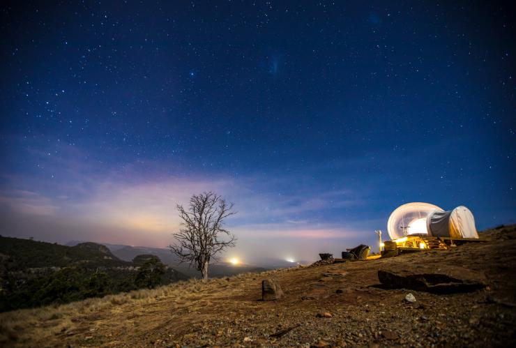 Bubbletent Australia, Capertee Valley, New South Wales © Destination NSW Bubbletent Australia, Capertee Valley, New South Wales © Destination NSW