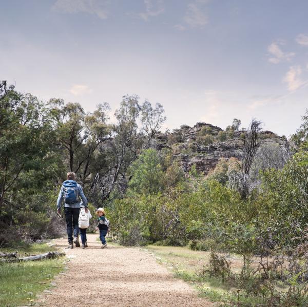 Kids Hiking the Grampians, VIC © Visit Victoria