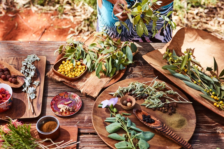 Native ingredients on a table at Ayers Rock Resort © Voyages Native ingredients on a table at Ayers Rock Resort © Voyages