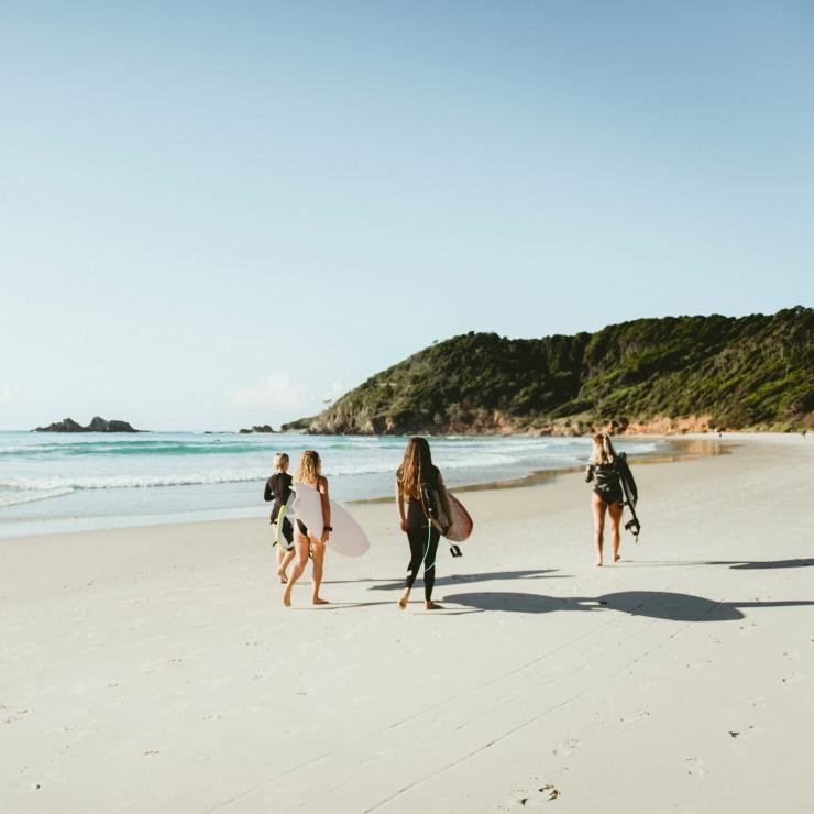 Broken Head Beach, Byron Bay, NSW © Destination NSW Broken Head Beach, Byron Bay, NSW © Destination NSW