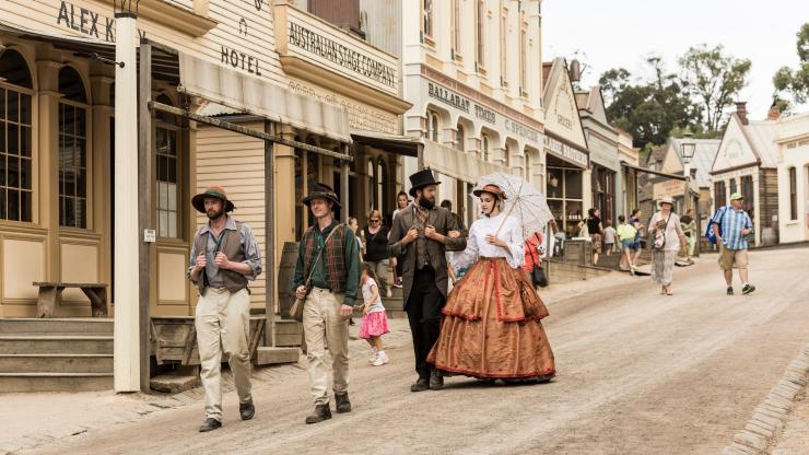 Sovereign Hill, Ballarat, VIC © Visit Victoria Sovereign Hill, Ballarat, VIC © Visit Victoria