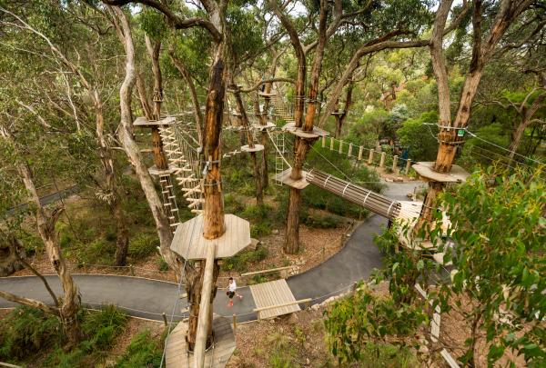 Enchanted Adventure Garden, Mornington Peninsula, VIC © Visit Victoria 
