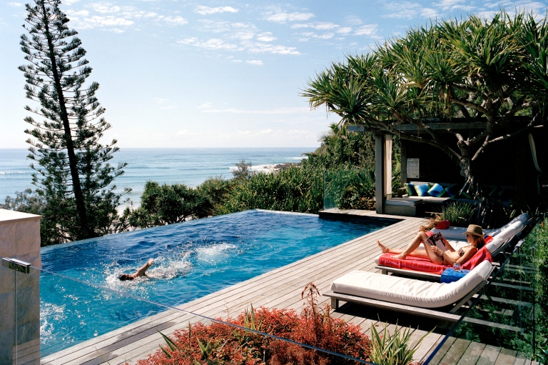 Beach House di Wategos Beach, Byron Bay, New South Wales © Tourism Australia