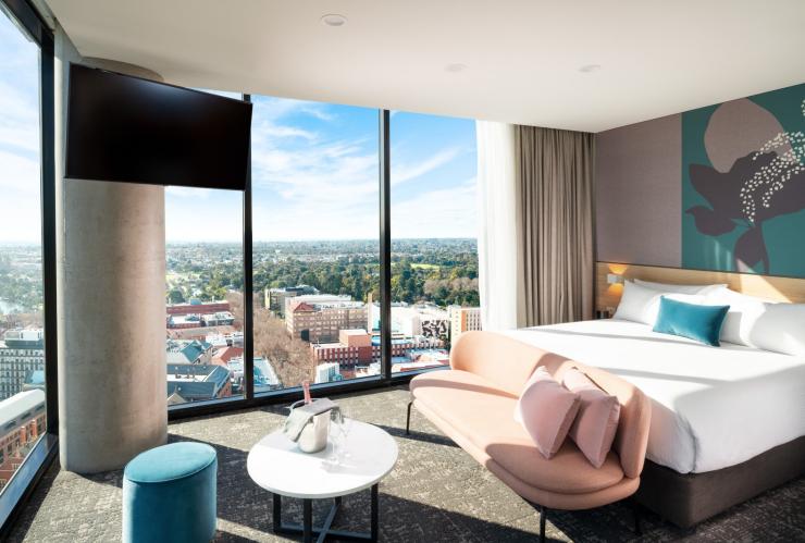 Junior Suite di Crowne Plaza Adelaide, SA © Crowne Plaza Adelaide Junior Suite di Crowne Plaza Adelaide, SA © Crowne Plaza Adelaide