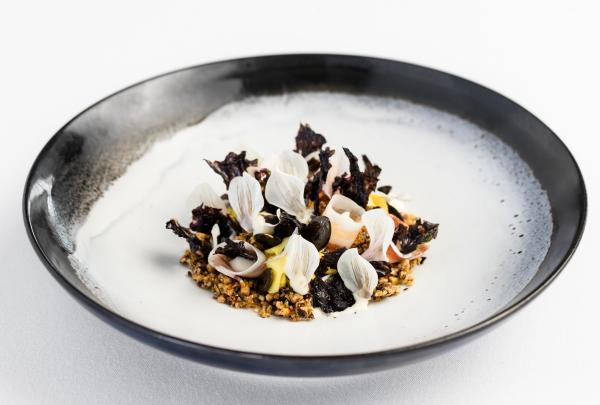 Sepiring makanan di restoran Quay © Nikki To/Quay