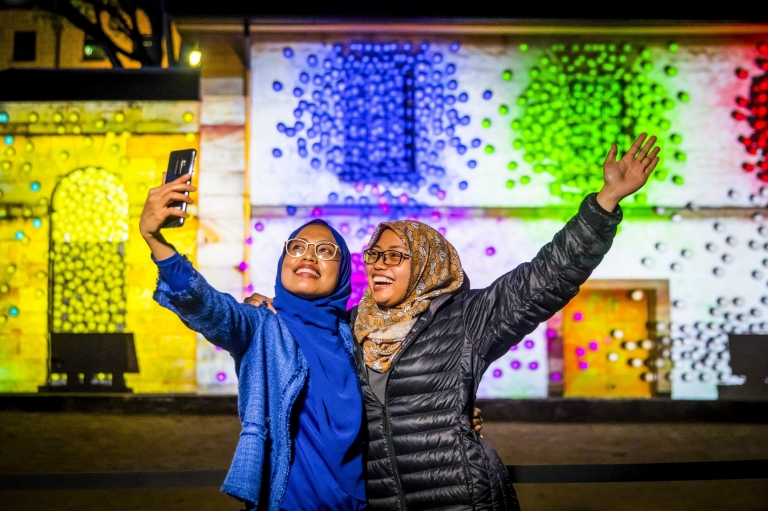 Vivid Sydney, Sydney, New South Wales © Destination NSW Vivid Sydney, Sydney, New South Wales © Destination NSW
