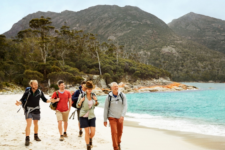 Freycinet Experience Walk, Schouten Island, Tasmania © Tourism Australia & Hugh Stewart Freycinet Experience Walk, Schouten Island, Tasmania © Tourism Australia & Hugh Stewart