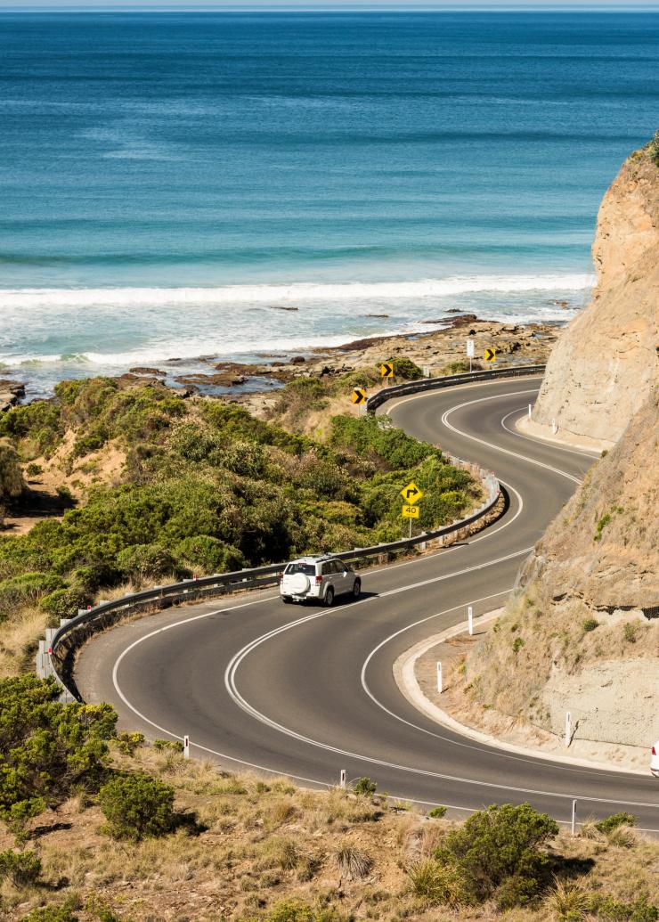 Great Ocean Road, di dekat Lorne, VIC © Visit Victoria Great Ocean Road, di dekat Lorne, VIC © Visit Victoria