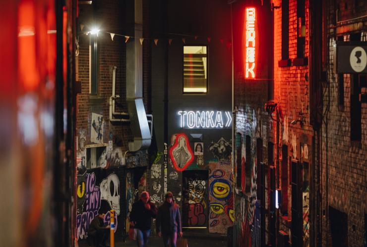Duckboard Lane, Melbourne, Victoria © Visit Victoria Duckboard Lane, Melbourne, Victoria © Visit Victoria